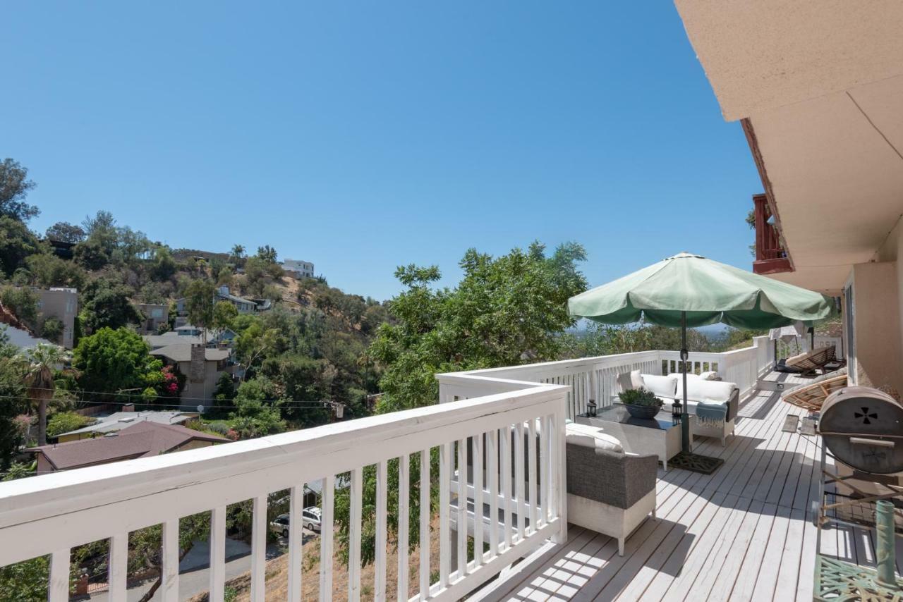 Modern Guest House Nestled In The Hollywood Hills With Huge Deck And Wow Views! Los Angeles Extérieur photo