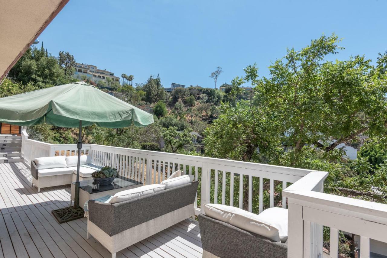 Modern Guest House Nestled In The Hollywood Hills With Huge Deck And Wow Views! Los Angeles Extérieur photo