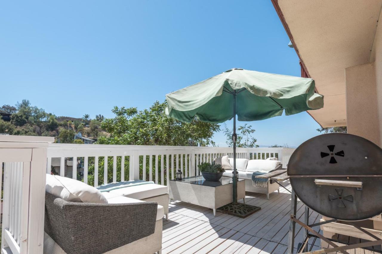 Modern Guest House Nestled In The Hollywood Hills With Huge Deck And Wow Views! Los Angeles Extérieur photo